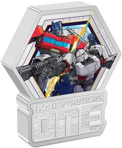 Pièce de monnaie en Argent 2 Dollars g 31.1 (1 oz) Millésime 2024 TRANSFORMERS ONE