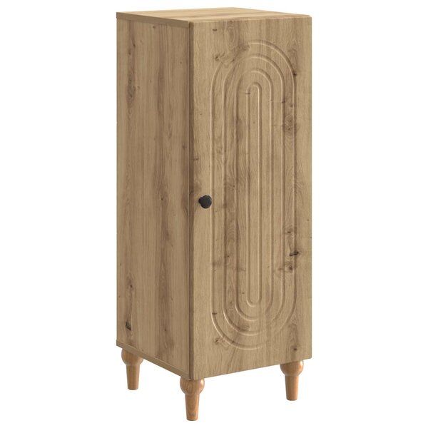 vidaXL Buffet Chêne artisanal 33 x 34 5 x 90 cm Bois d'ingénierie