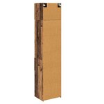 vidaXL Haut Armoire Bois Ancien 50 x 42 5 x 225 cm Bois d'ingénierie