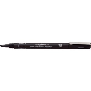 Feutre technique PIN Chisel 2.0 noir UNI-BALL