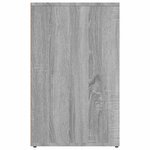 vidaXL Armoire de dressing Sonoma gris 80x40x65 cm Bois d'ingénierie