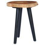 vidaXL Table basse 40x45 cm Teck solide