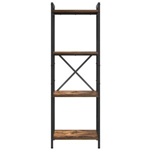 vidaXL Étagère Chêne fumé 40 x 30 x 85 cm Bois d'ingénierie