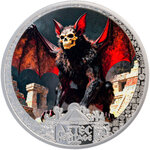 Monnaie CAMAZOTZ Aztec Heritage 1/2 Oz Argent 5$ Liberia 2026