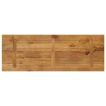 vidaXL Dessus de table 140x60x3 8cm rectangulaire bois massif manguier