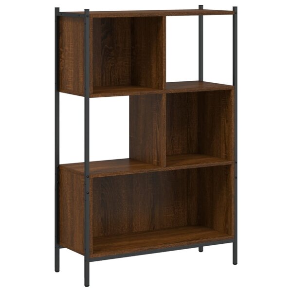 vidaXL Bibliothèque chêne marron 72x28x109 cm bois d'ingénierie