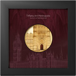 Pièce de monnaie en Or 500 Dollars g 155.5 (5 oz) Millésime 2023 Tiffany Art PALACE OF WESTMINSTER