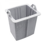 Panier préfiltre rectangle pour pompe de piscine - 15.6 x 13.4 cm - Blanc
