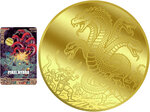Monnaie PIXEL HYDRA 1/1000 Oz Or 12$ Liberia 2026 (PRÉCOMMANDE)