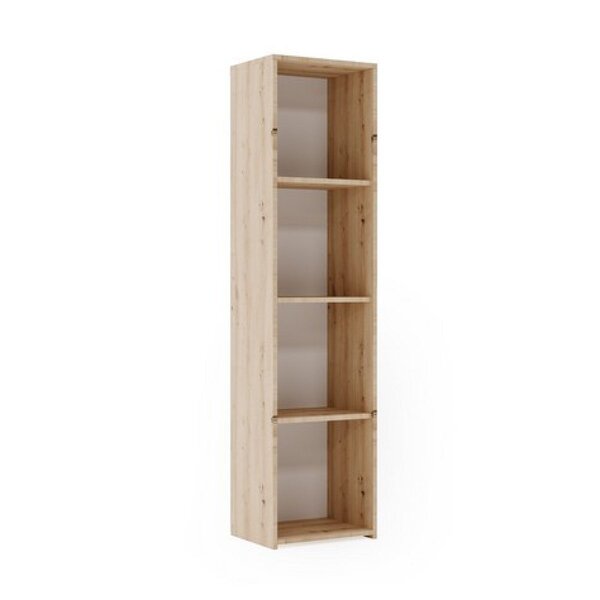 Bibliothèque Loni 160 x 40 cm - chêne artisan  étagère ouverte