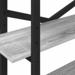 vidaXL Étagère Gris Sonoma 100 x 33 5 x 178 cm Bois d'ingénierie
