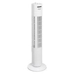 Bestron Ventilateur tour avec minuterie 80 cm 35 W Blanc AFT760W