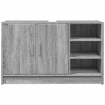 vidaXL Armoire d'évier sonoma gris 90x29x55 cm bois d'ingénierie