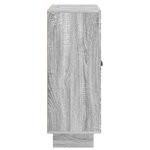 vidaXL Buffet Sonoma gris 66 x 34 5 x 90 cm Bois d'ingénierie