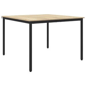 vidaXL Table de salle à manger / Table de repas MÉTAL