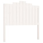vidaXL Tête de lit Blanc 106x4x110 cm Bois massif de pin