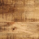 vidaXL Meuble TV 80x34x46 cm bois massif de manguier brut
