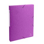 Boite De Classement Exabox Dos 25mm Carte Lustrée - A4 - Couleurs Assorties - X 8 - Exacompta