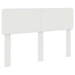 vidaXL Lit de Rangement Blanc 140 x 190 cm Bois d'ingénierie