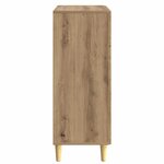 vidaXL Buffet Chêne artisanal 66 x 34 5 x 90 cm Bois d'ingénierie