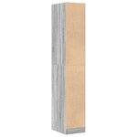 vidaXL Armoire apothicaire sonoma gris 30x41x174 5cm bois d'ingénierie