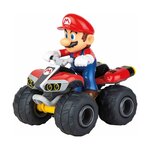 CARRERA RC 370200970 - Voiture RC 2 4GHz Mario Kart Mario Quad