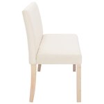 Banc banquette 139 5 cm polyester crème 02_0010761