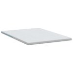 vidaXL Coussins de Matelas Blanc 160 x 200 cm