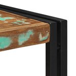 vidaXL Table basse multicolore 40x40x35 cm bois de récupération massif