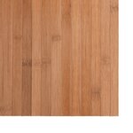 vidaXL Tapis rectangulaire naturel 100x100 cm bambou