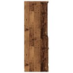 vidaXL Buffet haut vieux bois 60x35 5x103 5 cm bois d'ingénierie
