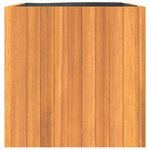 vidaXL Jardinière 45x45x45 cm bois massif d'acacia