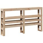 vidaXL Cadre de lit sans matelas 75x190 cm bois de pin massif