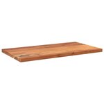 vidaXL Dessus de table 120x60x3 8cm rectangulaire bois massif d'acacia
