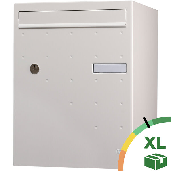 Boite à colis atout blanc 9010 mat sablé