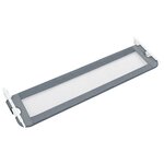 vidaXL Barrière de sécurité de lit d'enfant Gris 120x42 cm Polyester