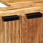 vidaXL Buffets en bois massif d'acacia 3 pièces  60x33x75 cm