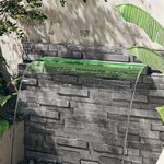 vidaXL Déversoir pour cascade avec LED RVB Inox 108 cm