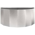 vidaXL Jardinière Argent 120 x 60 x 50 cm Acier inoxydable