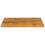 vidaXL Dessus de table 90x80x2 5 cm rectangulaire bois massif manguier