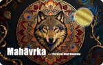 Pièce de monnaie en Or 30 Dollars g 0.155 (1/200 oz) Millésime 2026 Mandala GREAT WOLF (PRÉCOMMANDE)