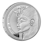 Pièce de monnaie 5 Pounds Royaume-Uni Tombe de Toutânkhamon 2022 – Argent BE