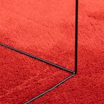 vidaXL Tapis OVIEDO à poils courts rouge 60x110 cm