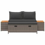 vidaXL Ensemble de canapés d'extérieur 4 -Seater 4 pc 55 x 30 x 39 cm