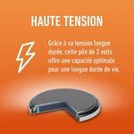 Pile Bouton Lithium CR2032 3V 220mAh x 12 PANASONIC