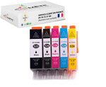 525XL 526XL - 5 cartouches compatibles pour Canon 525 XL 526 XL - COMETE