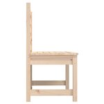 vidaXL Banc de jardin 109 cm bois massif de pin