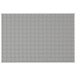 vidaXL Couverture lestée Gris 122x183 cm 5 kg Tissu