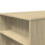 vidaXL Table basse chêne sonoma 102x55x42 cm bois d'ingénierie