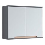 Armoire murale avec miroir 50 x 60 x 20 cm MDF 03_0006355